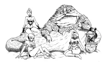 [AndronicusVII & WadeVezecha] Slaves of the Hutt (Star Wars) manga cover