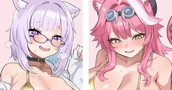 [巡つぐみ] 金ビキニ manga cover