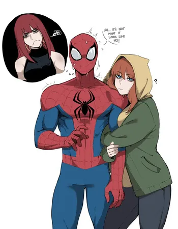 [masoq095] Spidey in Trouble manga cover