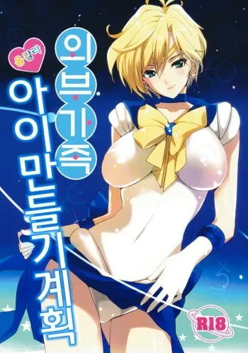 (C80) [ROUTE1 (Taira Tsukune)] Gaibu Kazoku Kozukuri Keikaku (Bishoujo Senshi Sailor Moon) [Korean] manga cover