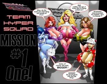 [Smudge] Team Hyper Squad - Mission #1 manga cover