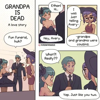 [fmsqueeze] Grandpa is Dead- A Love Story manga cover