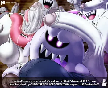 [Kiffy] King Boo (Luigi's Mansion) manga cover