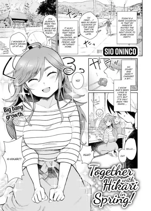 Together With Hikari in Spring! manga cover