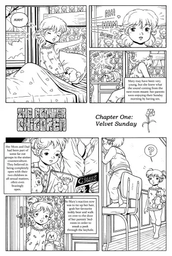 [Madoc] The Flower Children (to be continued) manga cover