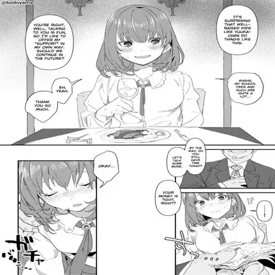 A Girl Who Got Drunk And Ended Up Being Forced Into Compensated Dating When She Was Doing "Papakatsu" [Original] manga cover
