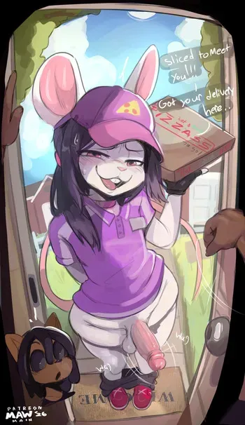 [Mawmain (Maw)] Special Delivery for a Special Customer.. Gotta Work a Lil Extra for that Tip.. manga cover