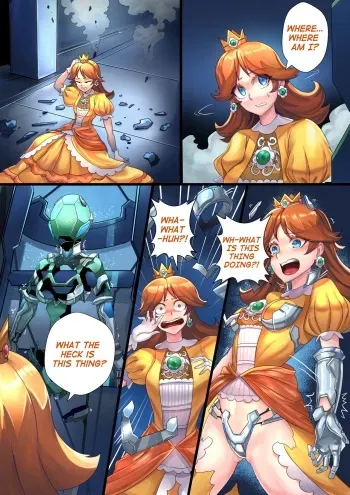 [ibenz009] Machine Princess Daisy and Peach (text version) manga cover