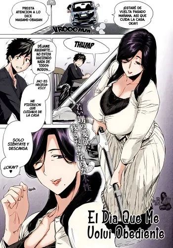 [Etuzan Jakusui] Sunao ni Nareta Hi | El día que me convertí en sumisa [Spanish] [Colorized] [Big Daddy Scan] manga cover