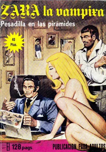 Zara la Vampira #21 (Pesadilla en las pirámides) [Spanish] manga cover