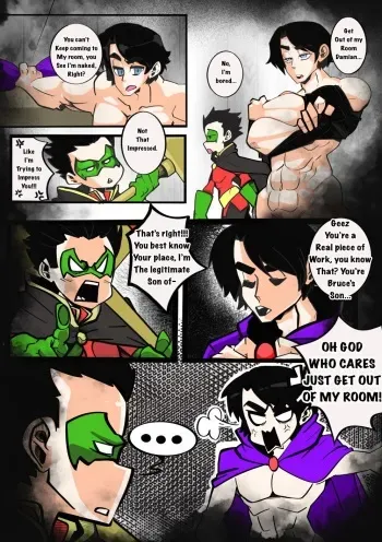 [ONATart] Teen Titans Transformation manga cover