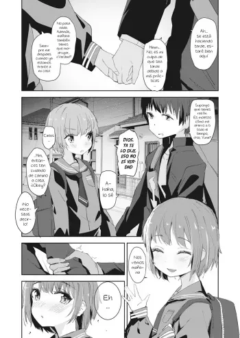 [Otonagokko Iinkai (Horonamin)] Kanojo wa Yoru ni Kieru | She Disappears Into the Night (Bokura no CQC) [Spanish] manga cover