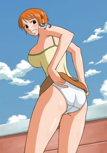 [X Bokkis] Nami Ni Yurarete (One Piece) [Uncensored] manga cover