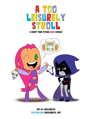 [Incogneato] A Too Leisurely Stroll (Teen Titans) manga cover