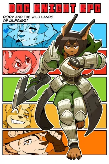 [CeeHaz] Dog Knight RPG manga cover