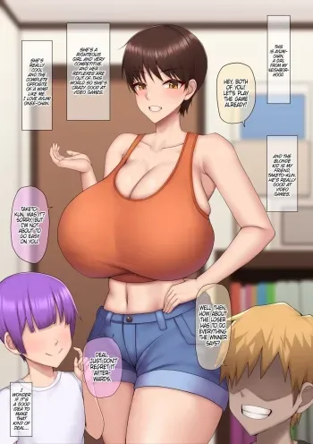 [Doraias Kazuyo] Kinjo no Onee-chan wa Game ni Makete... | The Neighborhood Girl Lost the Game... [English] [7777ale7777] manga cover