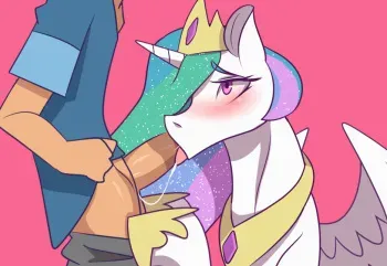 [馬文] Princess Blowjobs (My Little Pony) manga cover