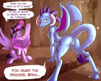 My little pony Princess Ember (updated) manga cover