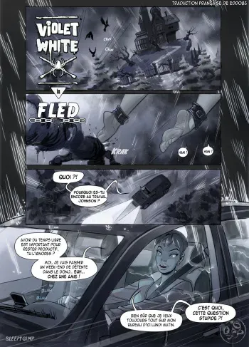 [Sleepygimp] Violet White in Fled [French][Edd085] manga cover