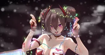 [泡泡麵] 我知道聖誕節還沒到，但我就想畫代理人色誕節版 (ドールズフロントライン) manga cover
