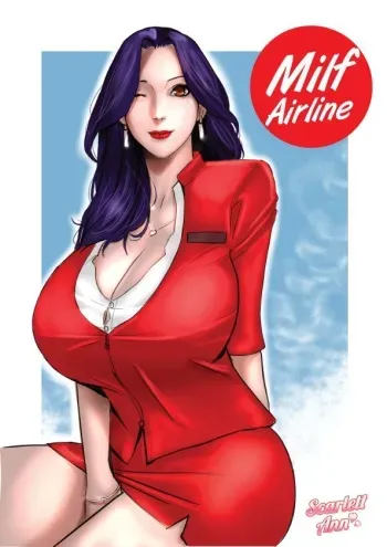 [Scarlett Ann] Milf Airline (Ongoing) manga cover