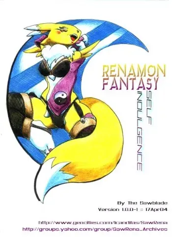 [Sawblade] Renamon Fantasy (Digimon) manga cover