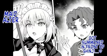[Ankoman] Maid Alter, Shinji no Mae ni Shoukan sareru... | Maid Alter Got Summoned In Front Of Shinji... (Fate/Grand Order) [English] manga cover
