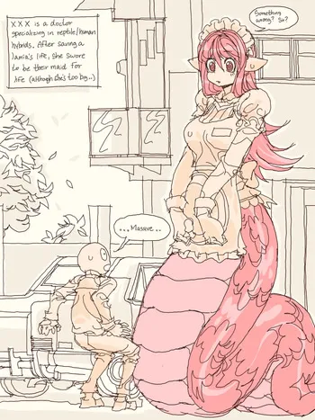 [claypenguin69] Lamia Maid Vore manga cover
