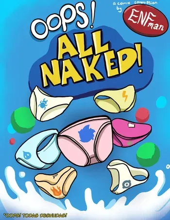 [ENFman] Oops! All Naked! + Páginas Bonus (Spanish) manga cover