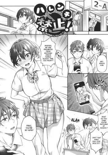 Harenchi Kinshi! ~Watashi no Seiheki Barechatta!?~ manga cover