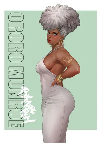 Storm (X-Men). manga cover