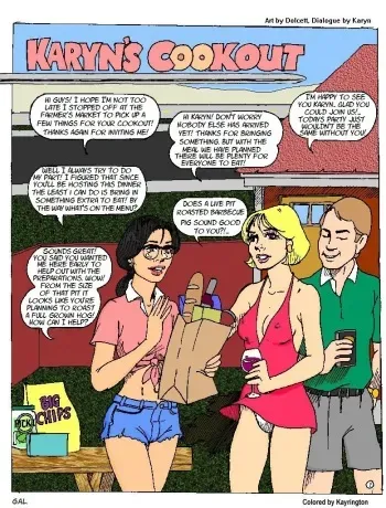 [Dolcett] Karyn's Cookout (Color) manga cover