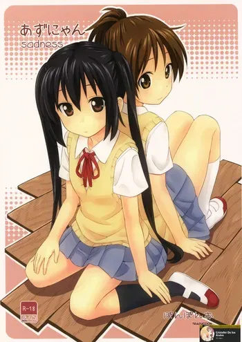 (CCFukuoka24) [Ponpon-O (Mountain Pukuichi)] Azunyan sadness (K-ON!) [Spanish] [CristoferDeLosAndes] manga cover