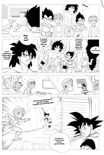 Len special training. manga cover