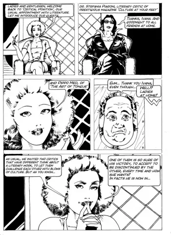Talk Show - by IlBardoRamingo - Bdsm/Femdom/Foot fetish - English manga cover
