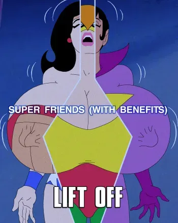 Super Friends with Benefits: Lift Off (short commission -- complete) manga cover