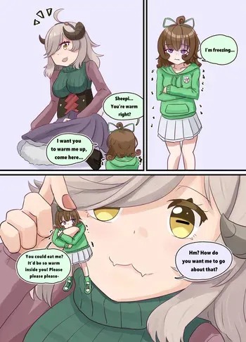 [Sheepisan] Warming Kana Up manga cover