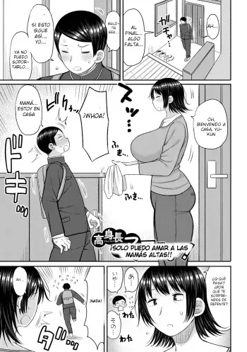 [Nagaikusa] Koushinchou Mama Shika Aisenai! | ¡solo puedo amar a mi mamá alta!! (Haramitagari na Hahaoya) [Spanish] [Digital] manga cover