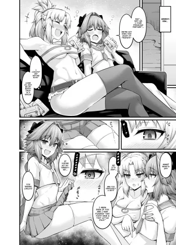 Mordred, Yotta Ikioi de Astolfo to... manga cover