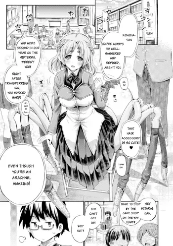 Otonari-san wa Hanagumo Konoha manga cover