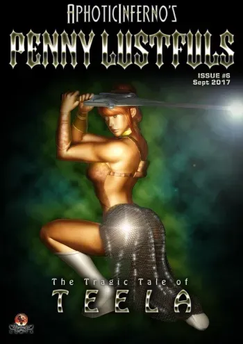 Penny Lustfuls 6: The Tragic Tale of Teela manga cover