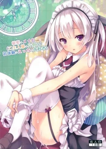 Ginpatsu + MaidHatsutaiken Ã· Ecchi = Daisuki! manga cover