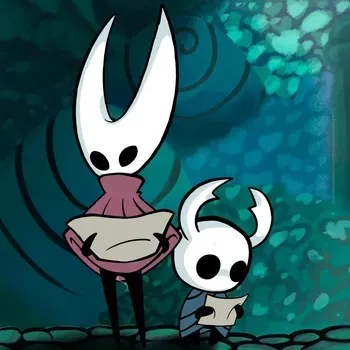[L-Brush] Hollow Knight manga cover