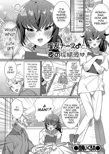 Inran Nurse to Yoru no SaiSemen manga cover