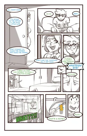 Where is my Costume? [Amargonz] (On going) manga cover