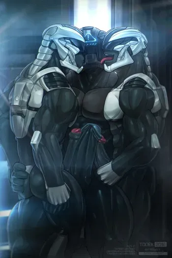 [Todex] Police Robots (Total Recall 2012) manga cover