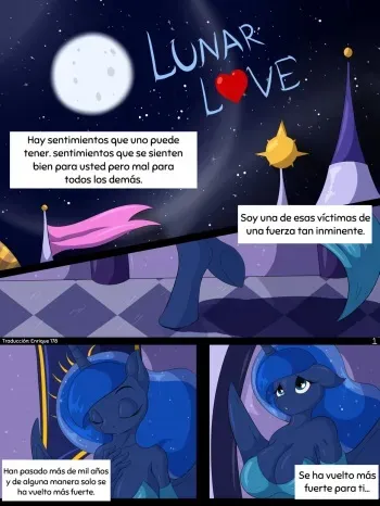 [Suirano] Amor Lunar | (My Little Pony: La Magia de La Amistad) [Español] manga cover