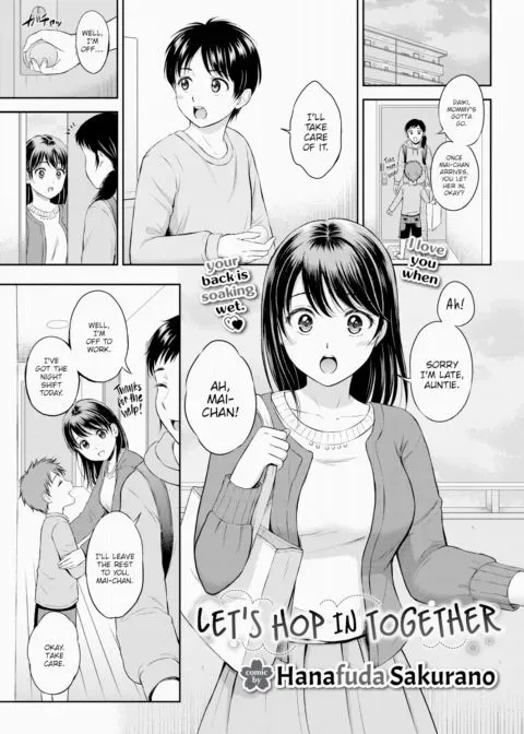 Let's Hop In Together manga cover