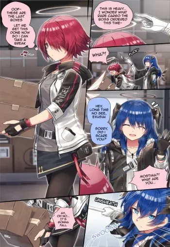 [kataokasan] (Arknights) Mostima x Exusiai x Texas [English] manga cover