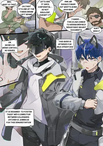 [Takk] Endmin X Catcher Endfield Industries Report manga cover
